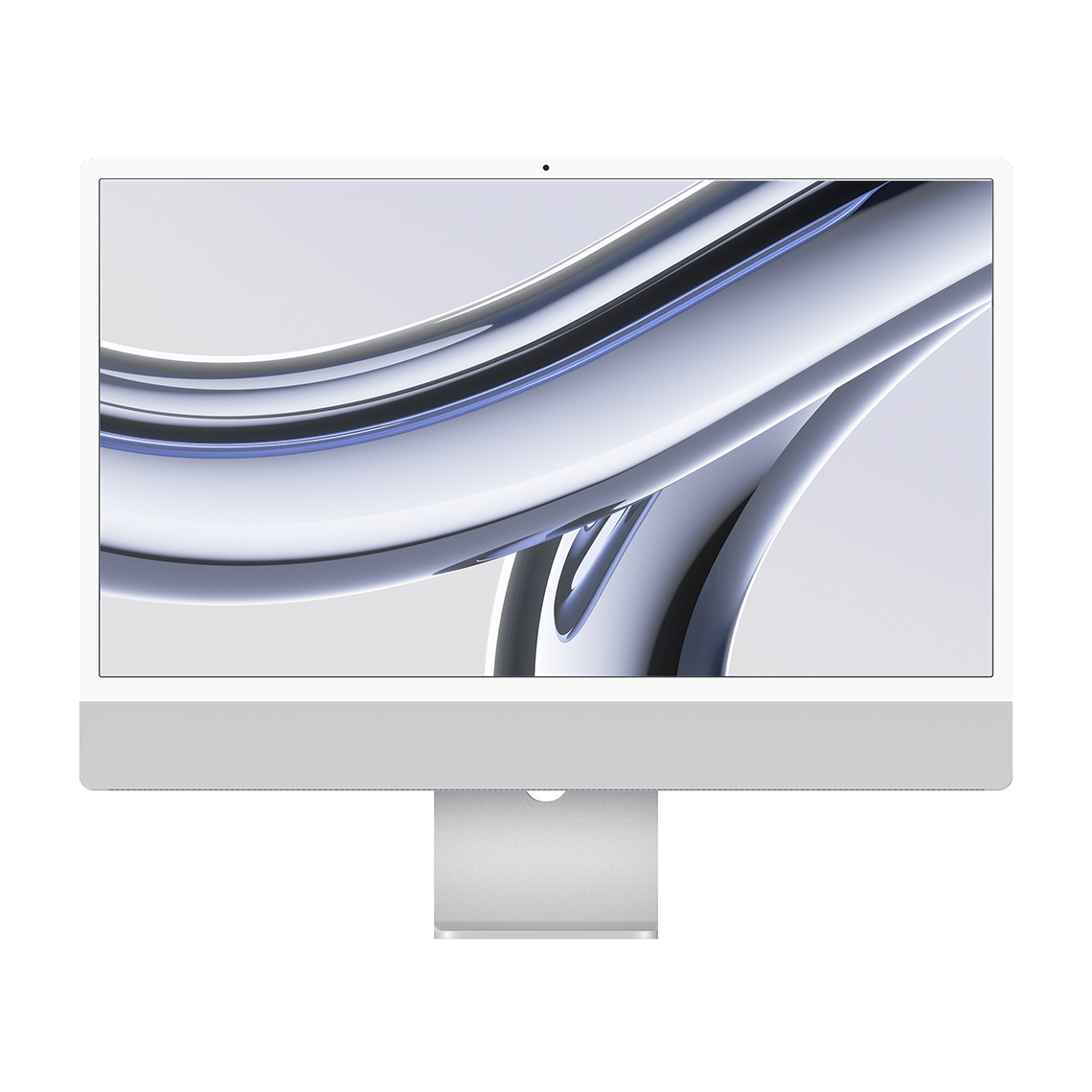 Apple M3 iMac 24-inch - Silver - 8GB RAM, 256GB Flash, 10-Core GPU, 4 Ports, Open Box