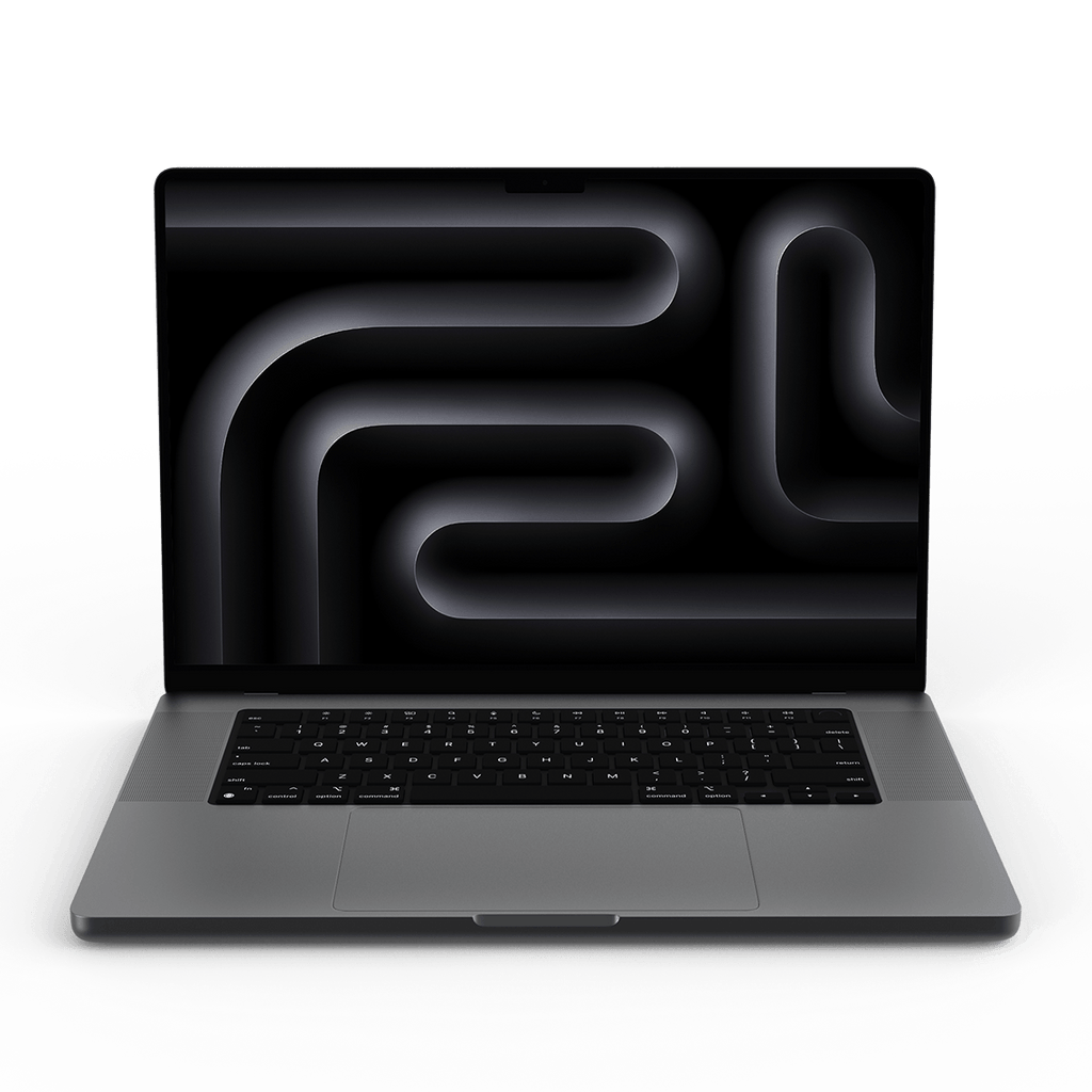 Apple 16-inch MacBook Pro M3 Pro 12-Core, 36GB RAM, 2TB Flash, 18-Core GPU, Space Black - Grade A