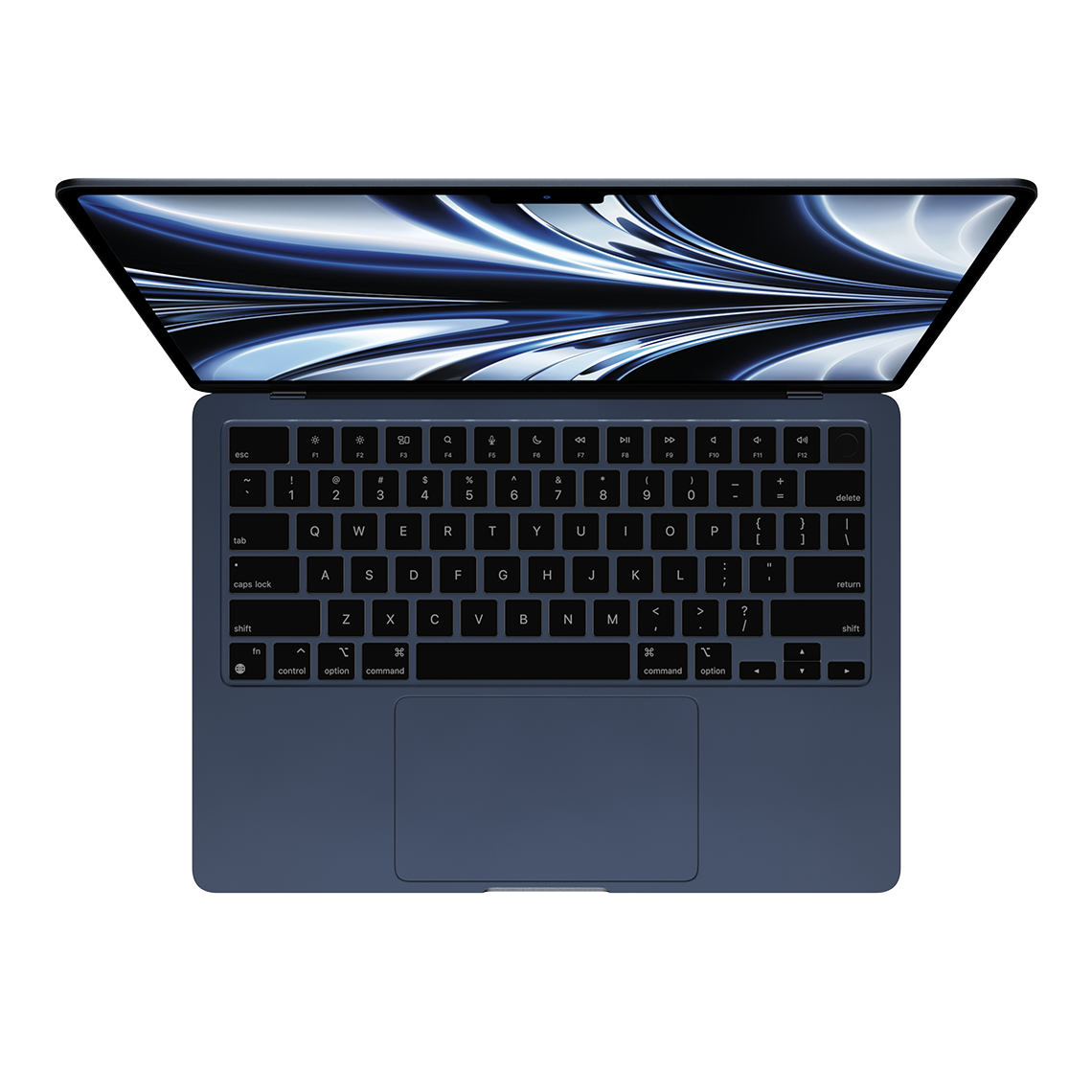 Apple 13-inch MacBook Air M2 chip, 8GB RAM, 256GB Flash, 8-Core GPU, Midnight - Grade B