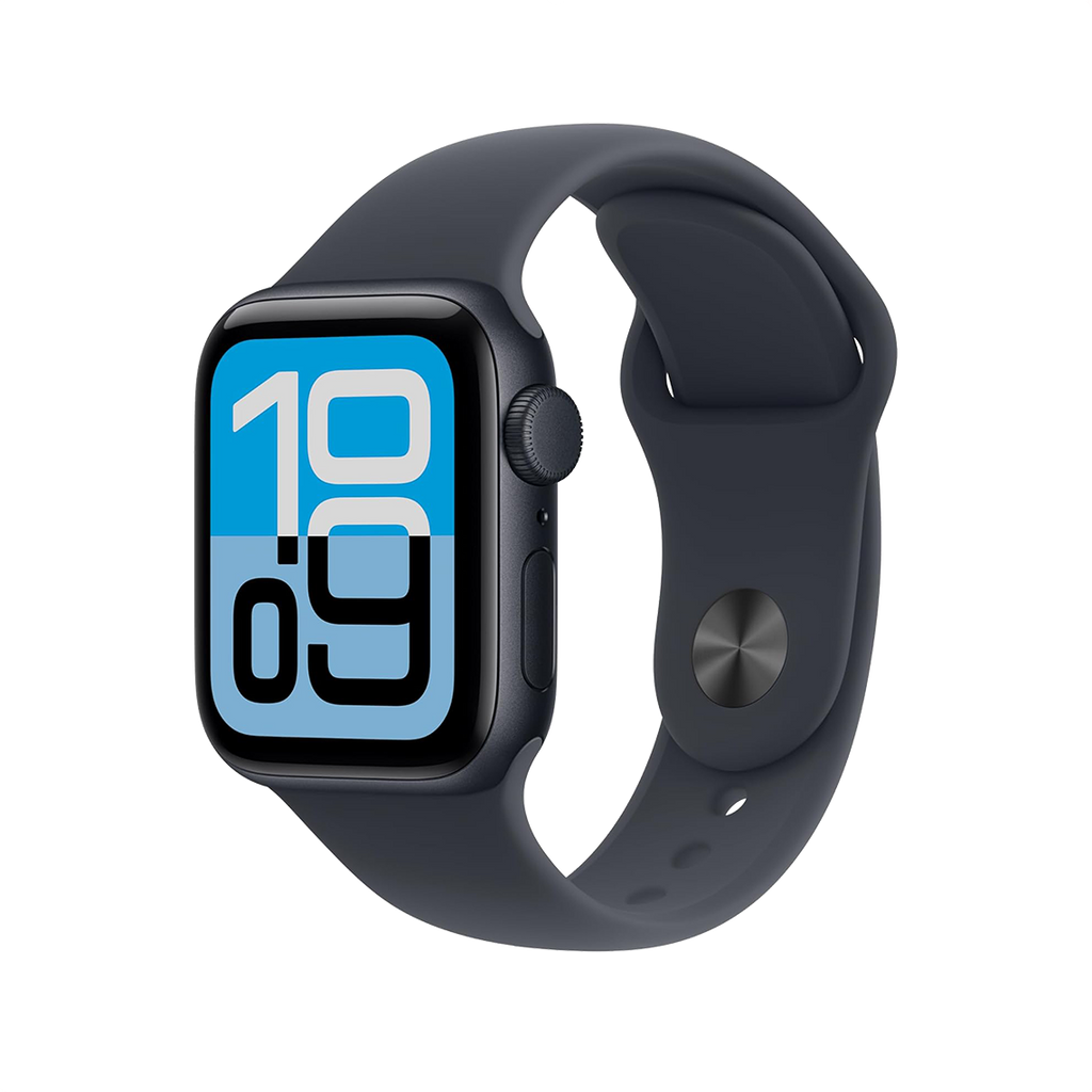 Apple Watch SE 3 40mm GPS + Cellular - Midnight w/ M/L Midnight Sport Band, Grade B