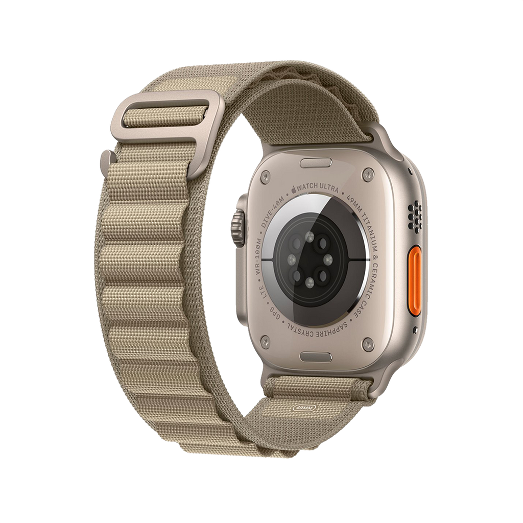 Apple Watch Ultra 2 49mm GPS + Cellular - Titanium - Medium Olive Alpine Loop, Open Box