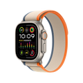 Apple Watch Ultra 2 49mm GPS + Cellular - Titanium - S/M Orange/Beige Trail Loop, Grade A