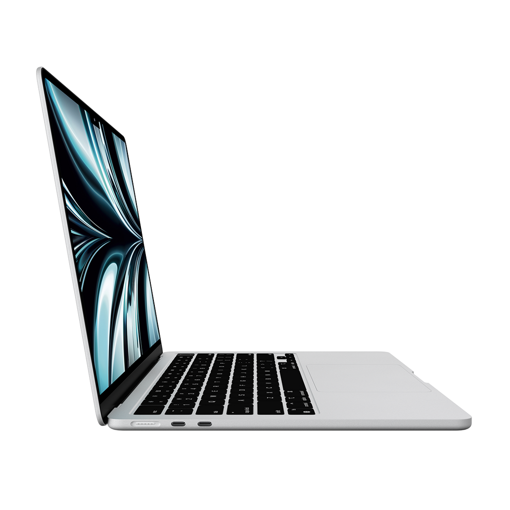 Apple 13-inch MacBook Air M2 chip, 8GB RAM, 256GB Flash, 8-Core GPU, Silver - Grade B