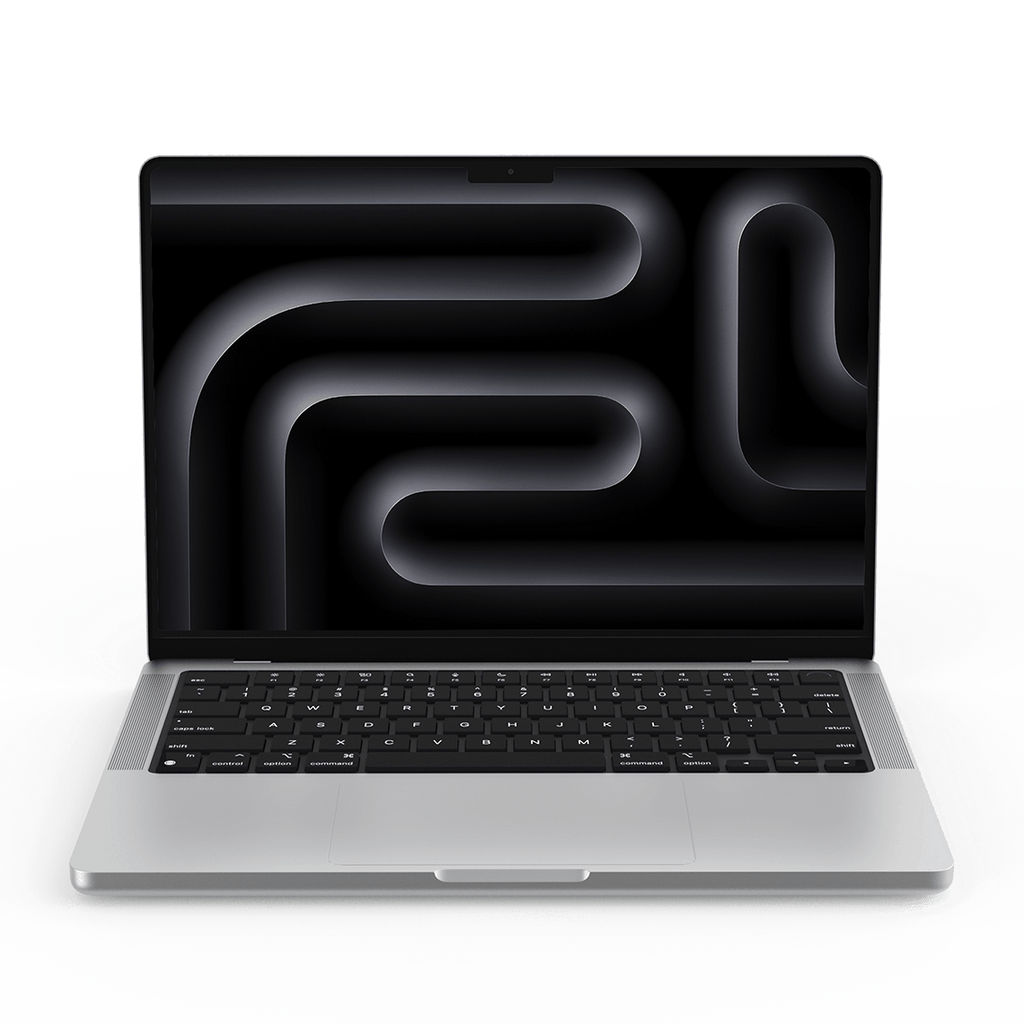 Apple 14-inch MacBook Pro M3 8-Core, 8GB RAM, 1TB Flash, 10-Core GPU, Silver - Open Box