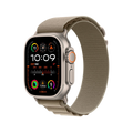 Apple Watch Ultra 2 49mm GPS + Cellular - Titanium - Medium Olive Alpine Loop, Grade B