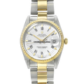 Rolex Date 15053 White Two Tone