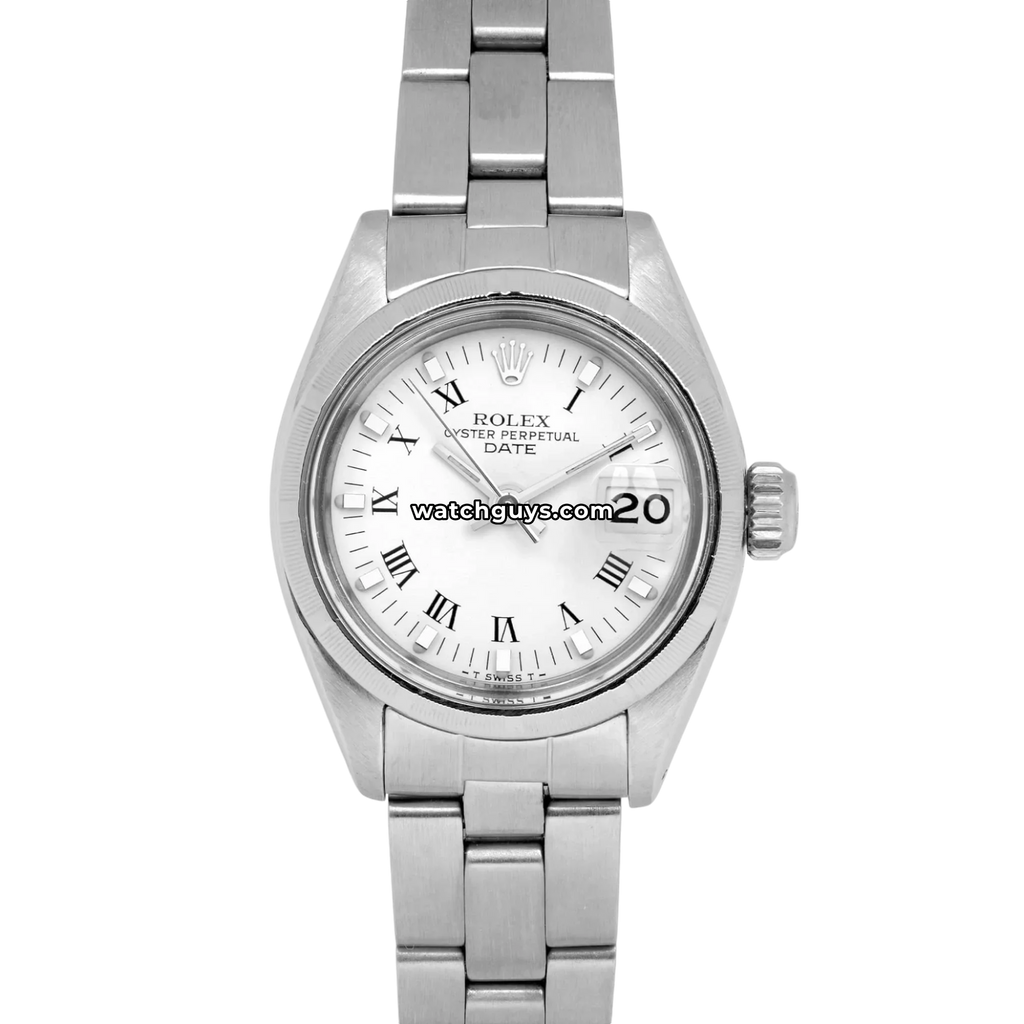 Rolex Date 6919 White Dial