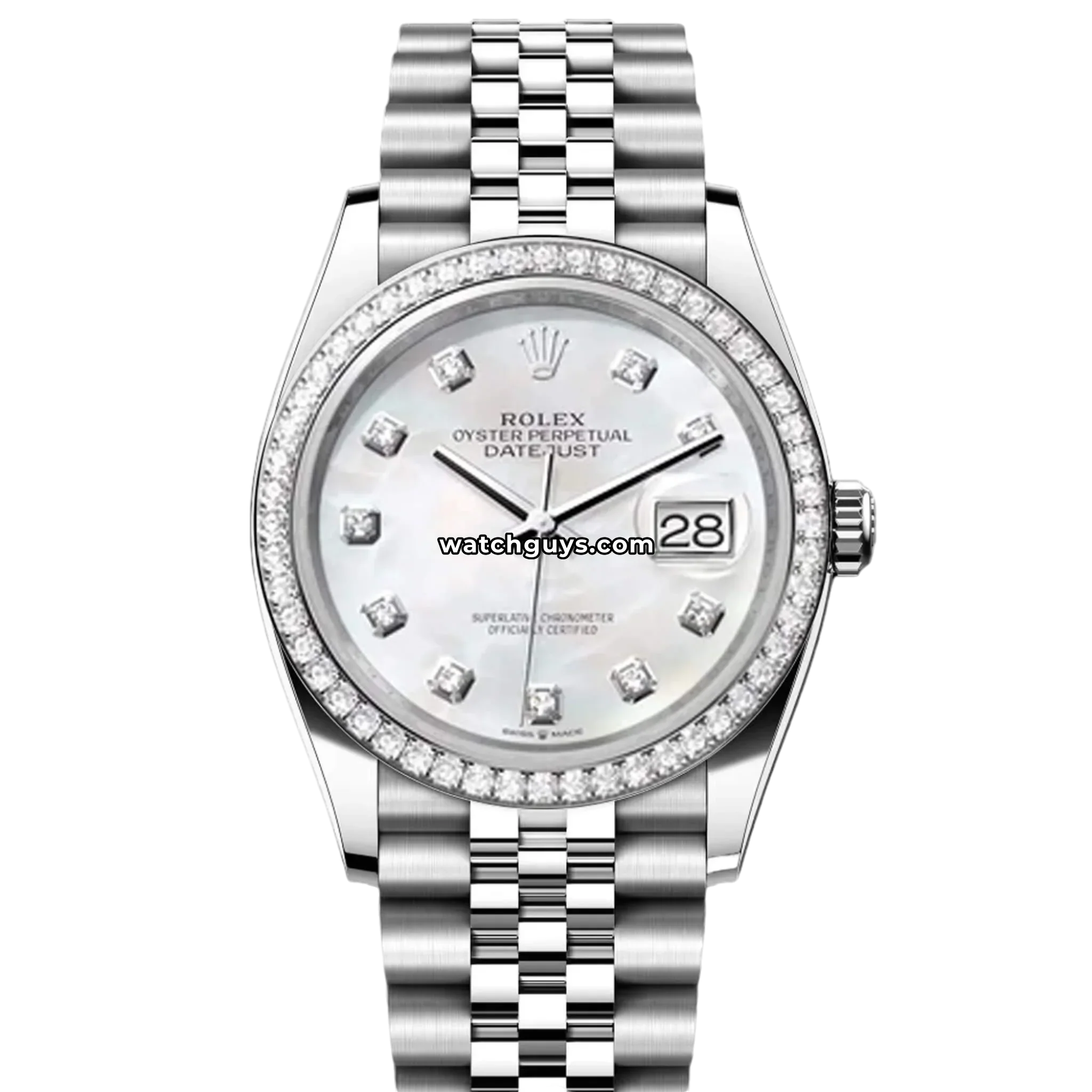 Rolex Datejust 116200 Mother of Pearl Diamond