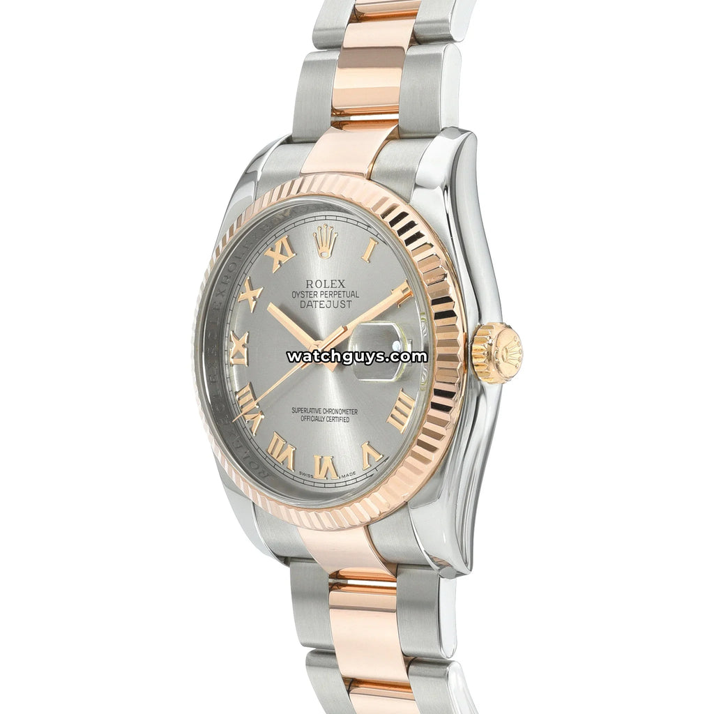 Rolex Datejust 116231 Slate Roman