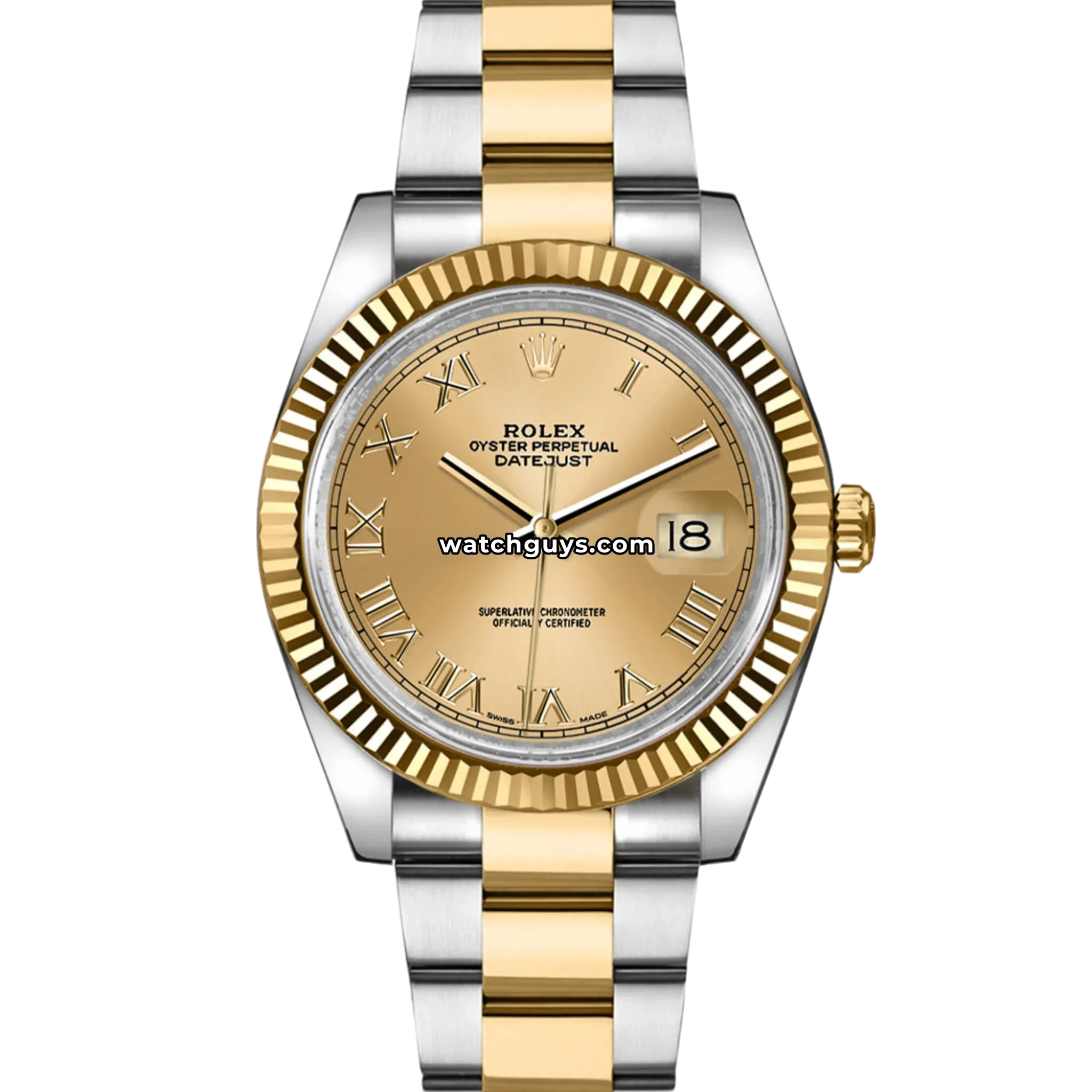 Rolex Datejust 116233 Champagne Roman