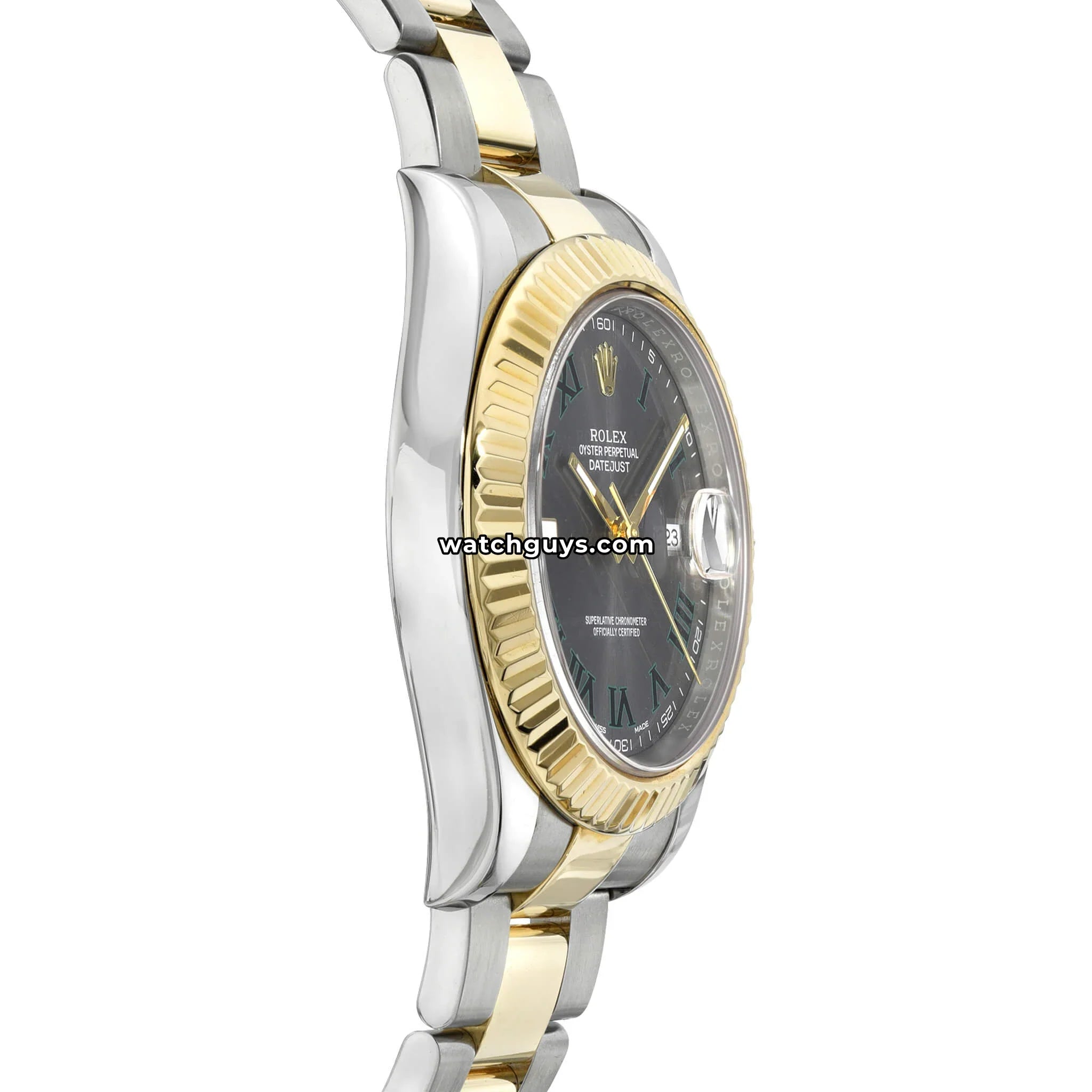 Rolex Datejust 116333 Wimbledon Oyster