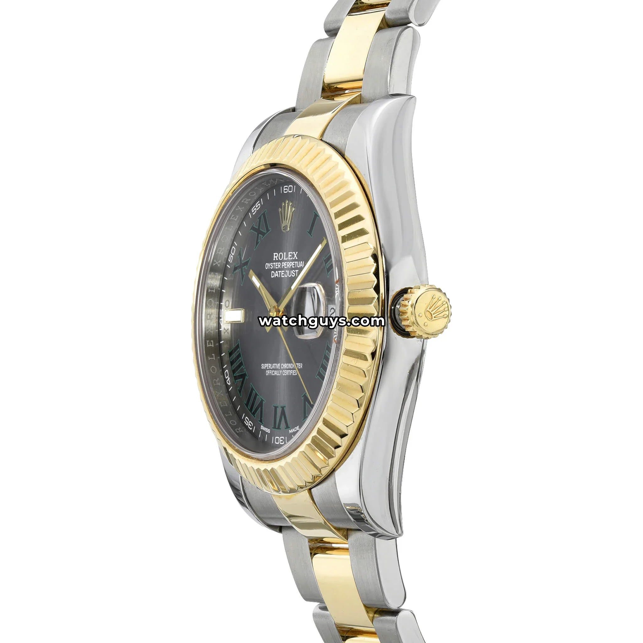 Rolex Datejust 116333 Wimbledon Oyster