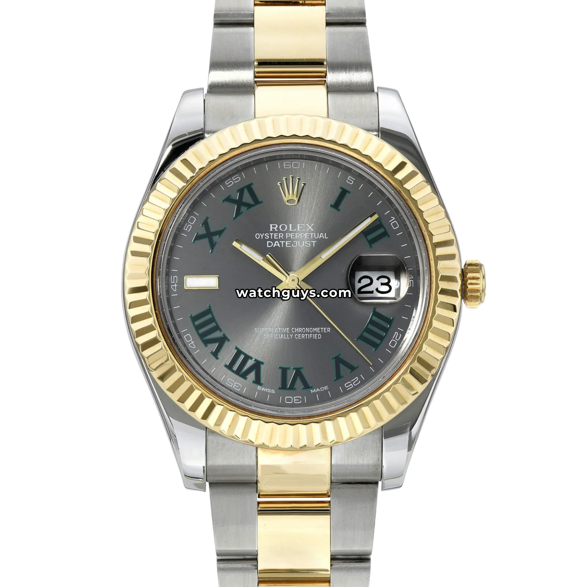 Rolex Datejust 116333 Wimbledon Oyster