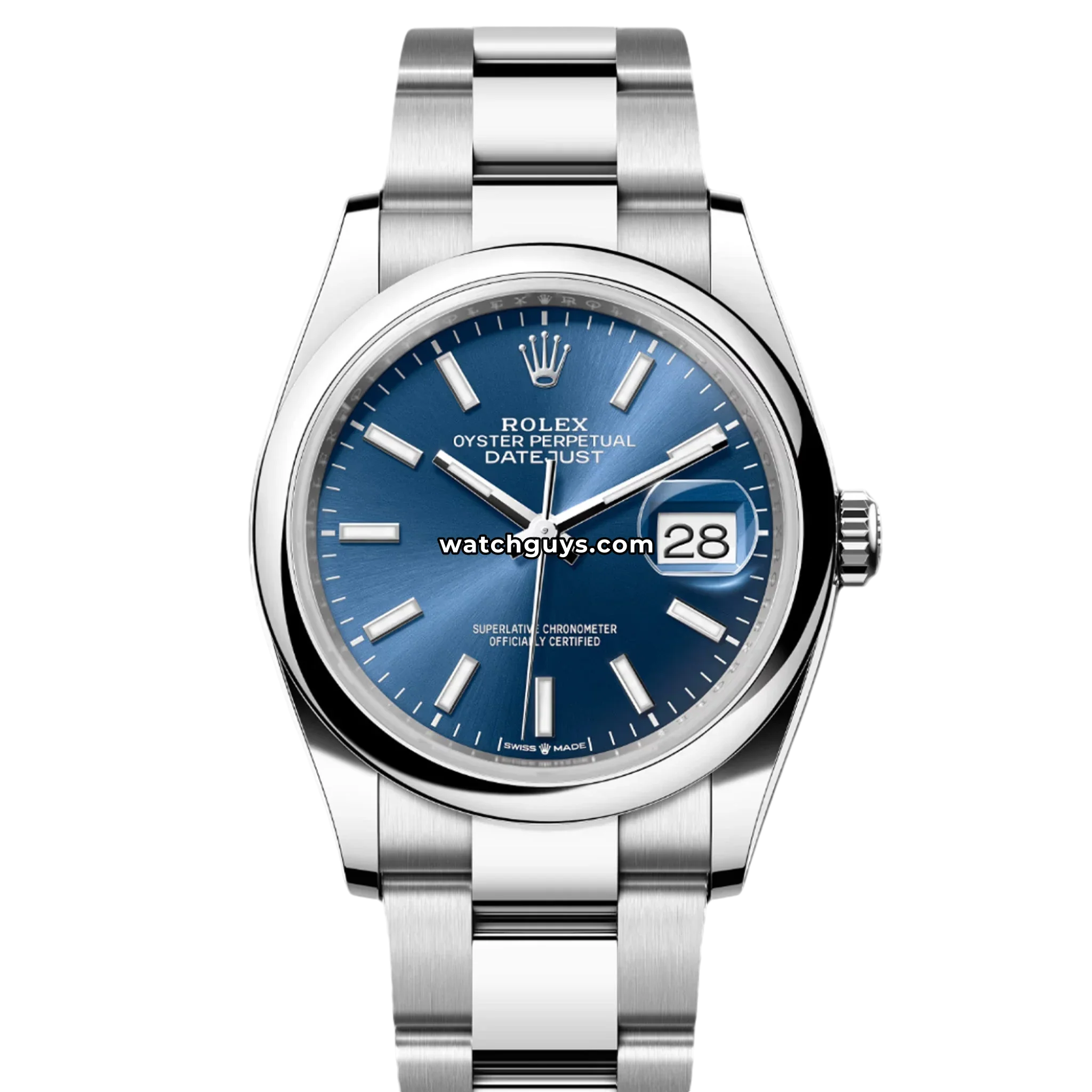 Rolex Datejust 126200 Blue Oyster