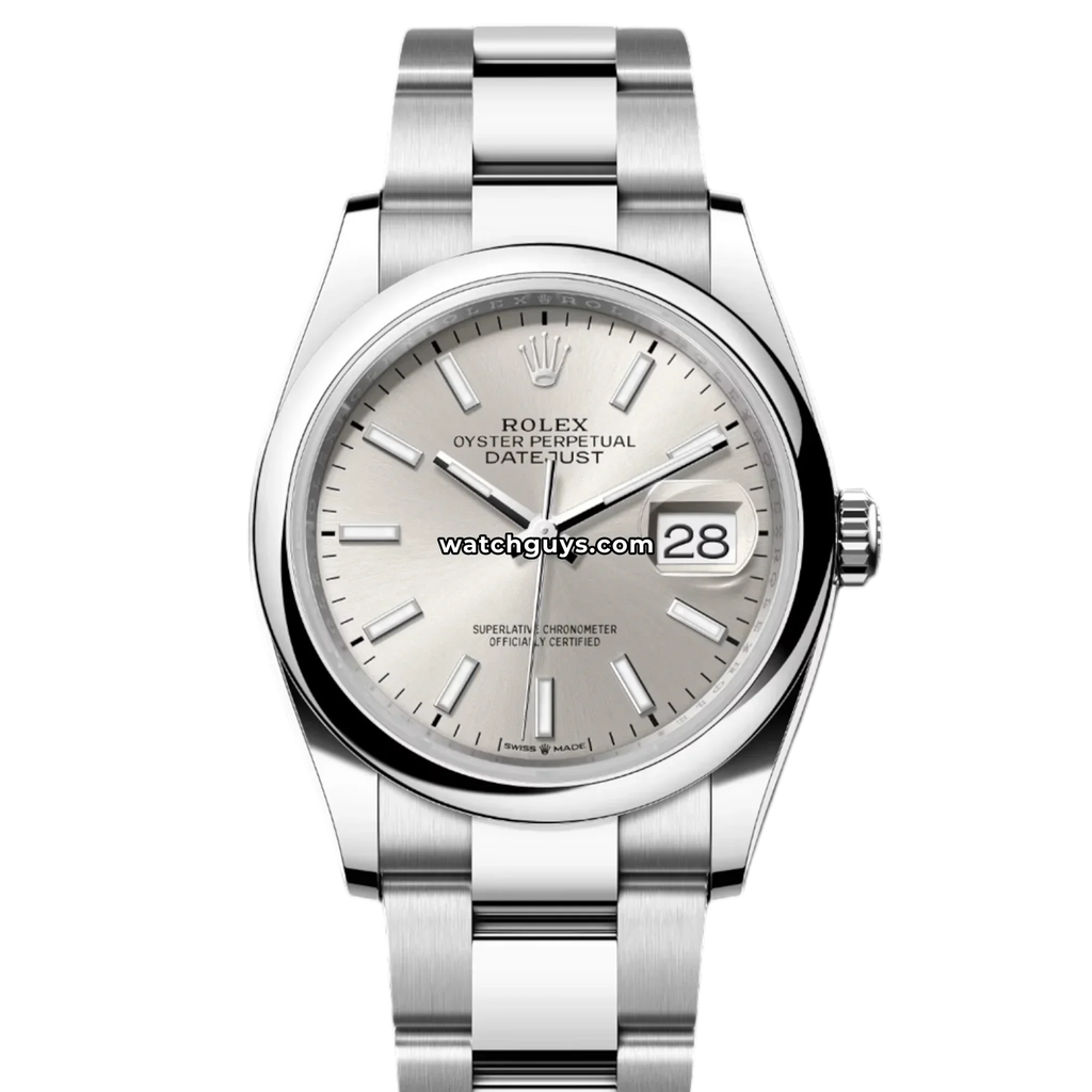 Rolex Datejust 126200 Silver Index Oyster