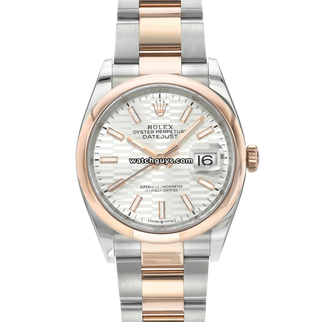 Rolex Datejust 126201 Silver Motif