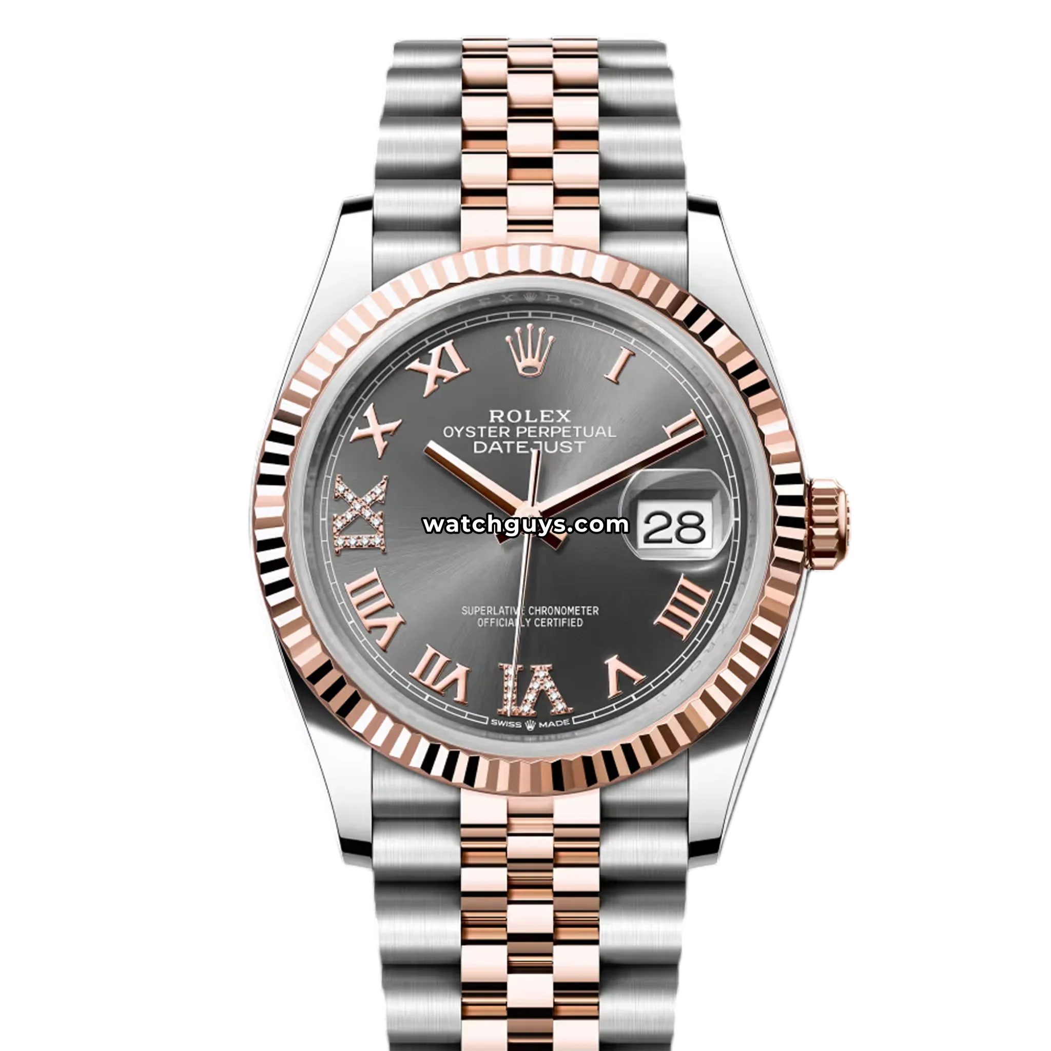 Rolex Datejust 126231 Slate Roman Jubilee