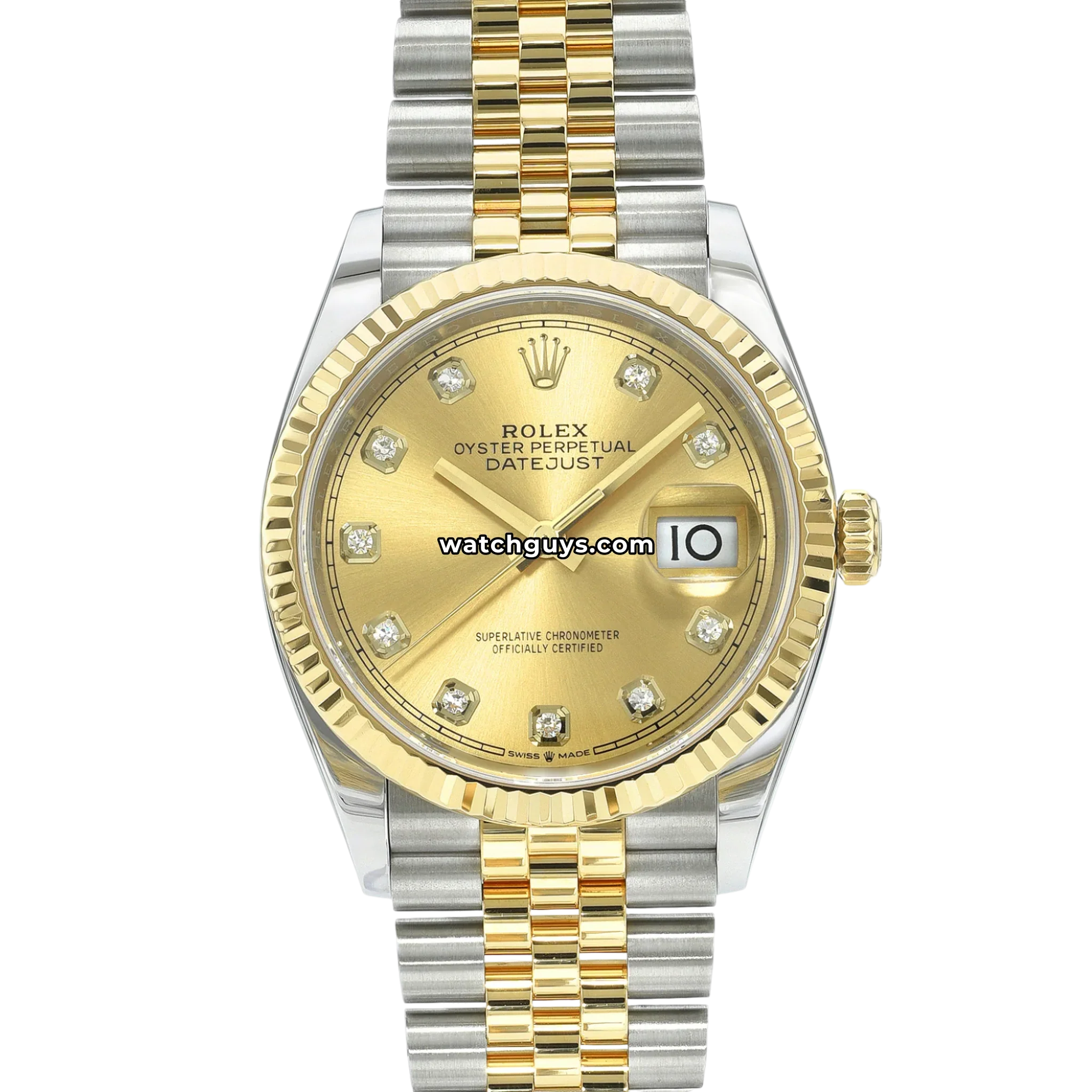 Rolex Datejust 126233 Champagne Diamond Jubilee