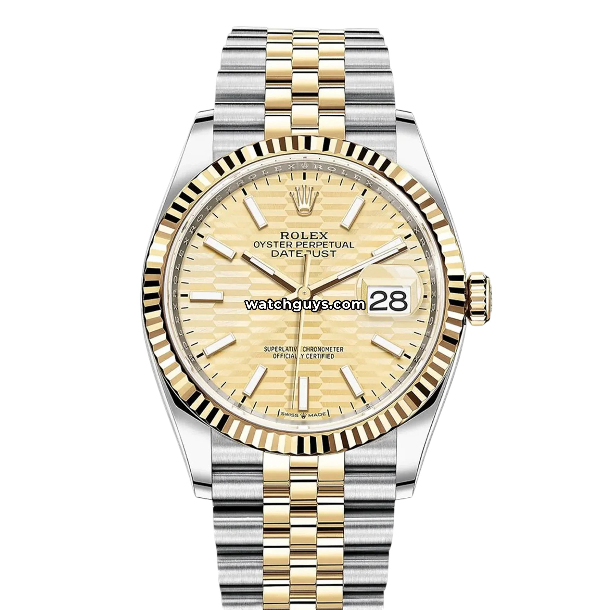 Rolex Datejust 126233 Champagne Motif