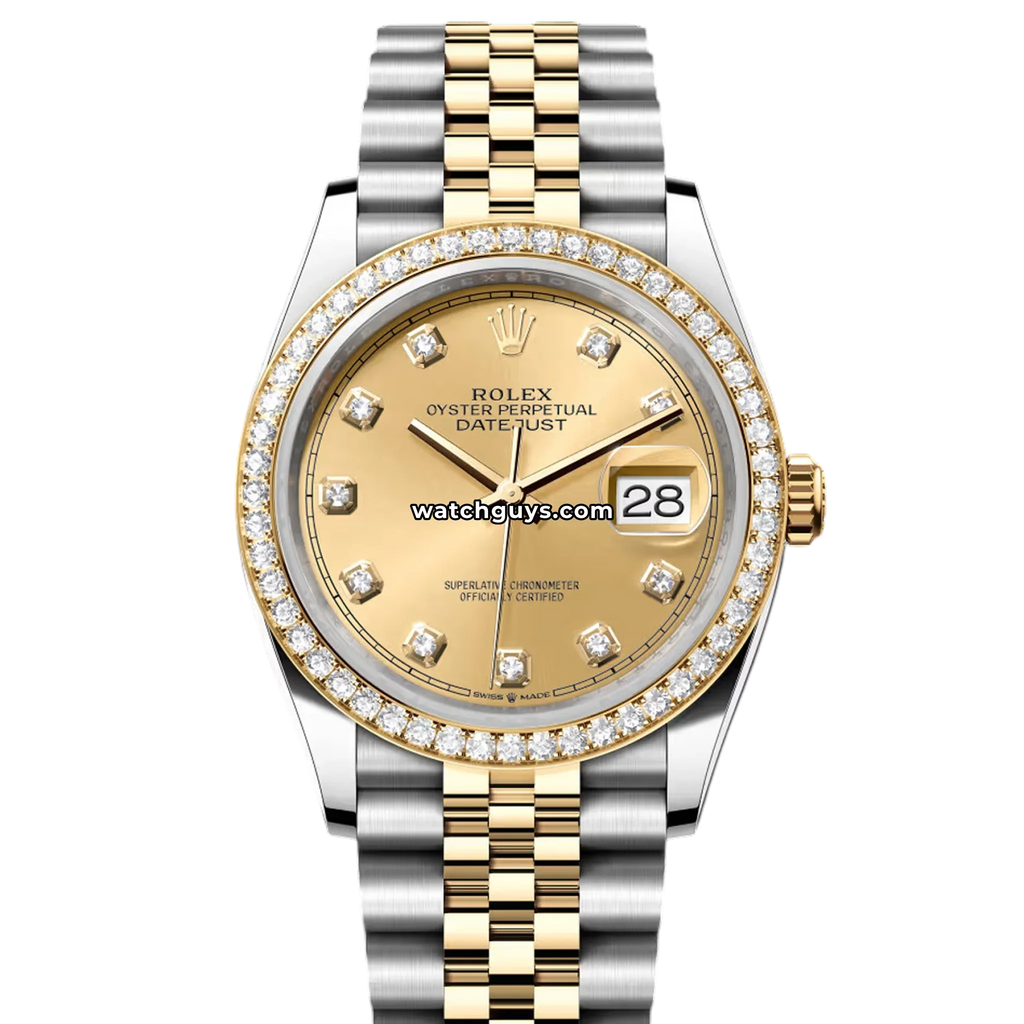 Rolex Datejust 126283RBR Champagne Diamond Jubilee
