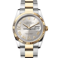 Rolex Datejust 126233 Silver Roman Oyster