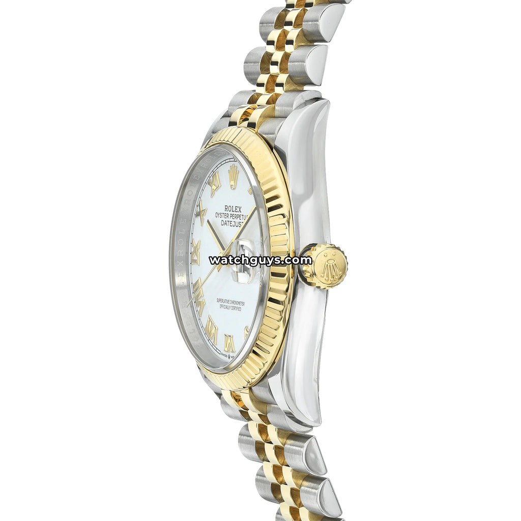 Rolex Datejust 126233 White Roman Jubilee