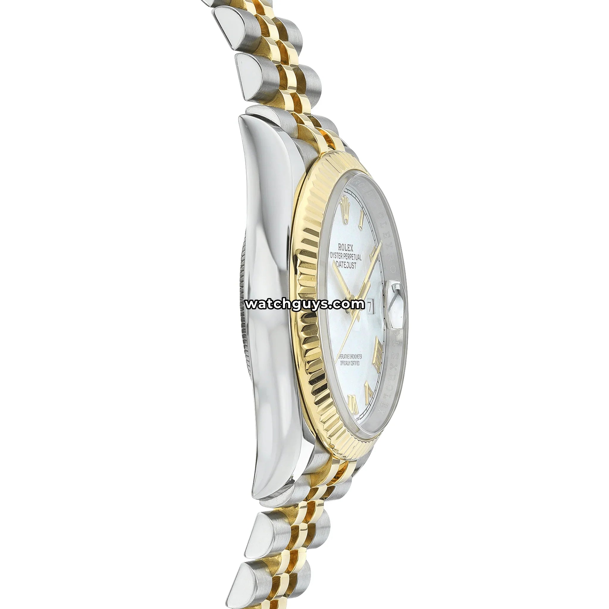 Rolex Datejust 126233 White Roman Jubilee