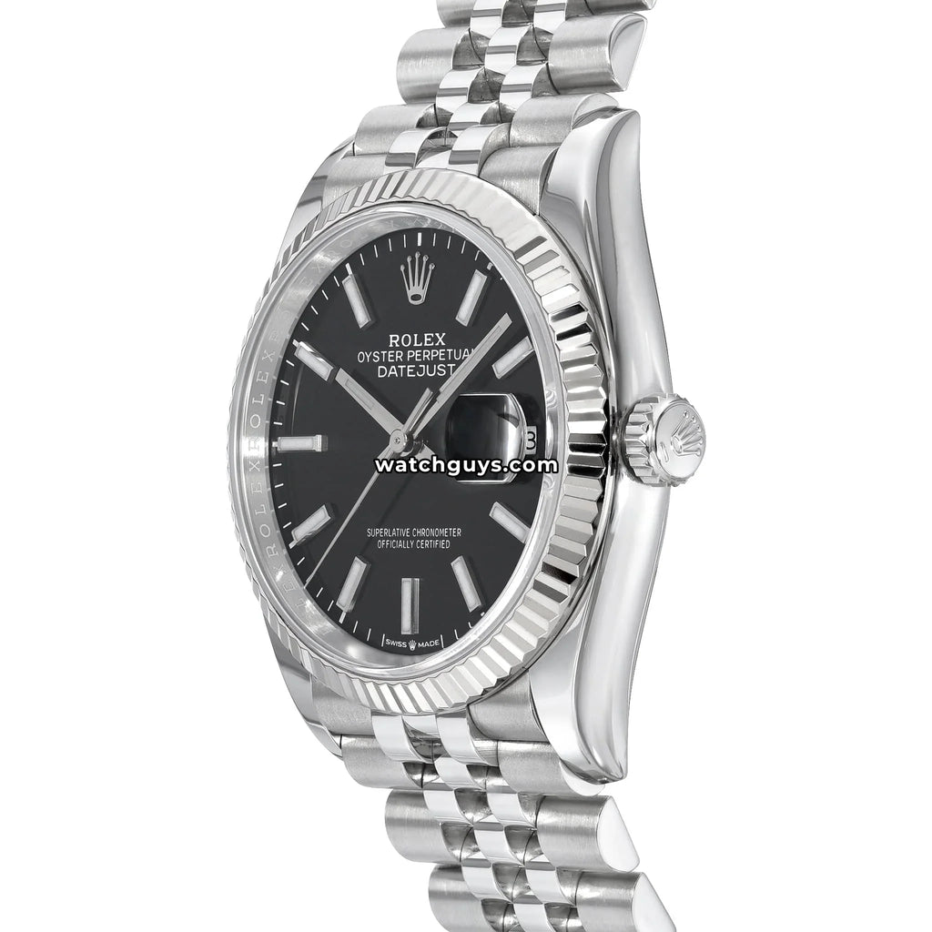Rolex Datejust 126234 Black Jubilee