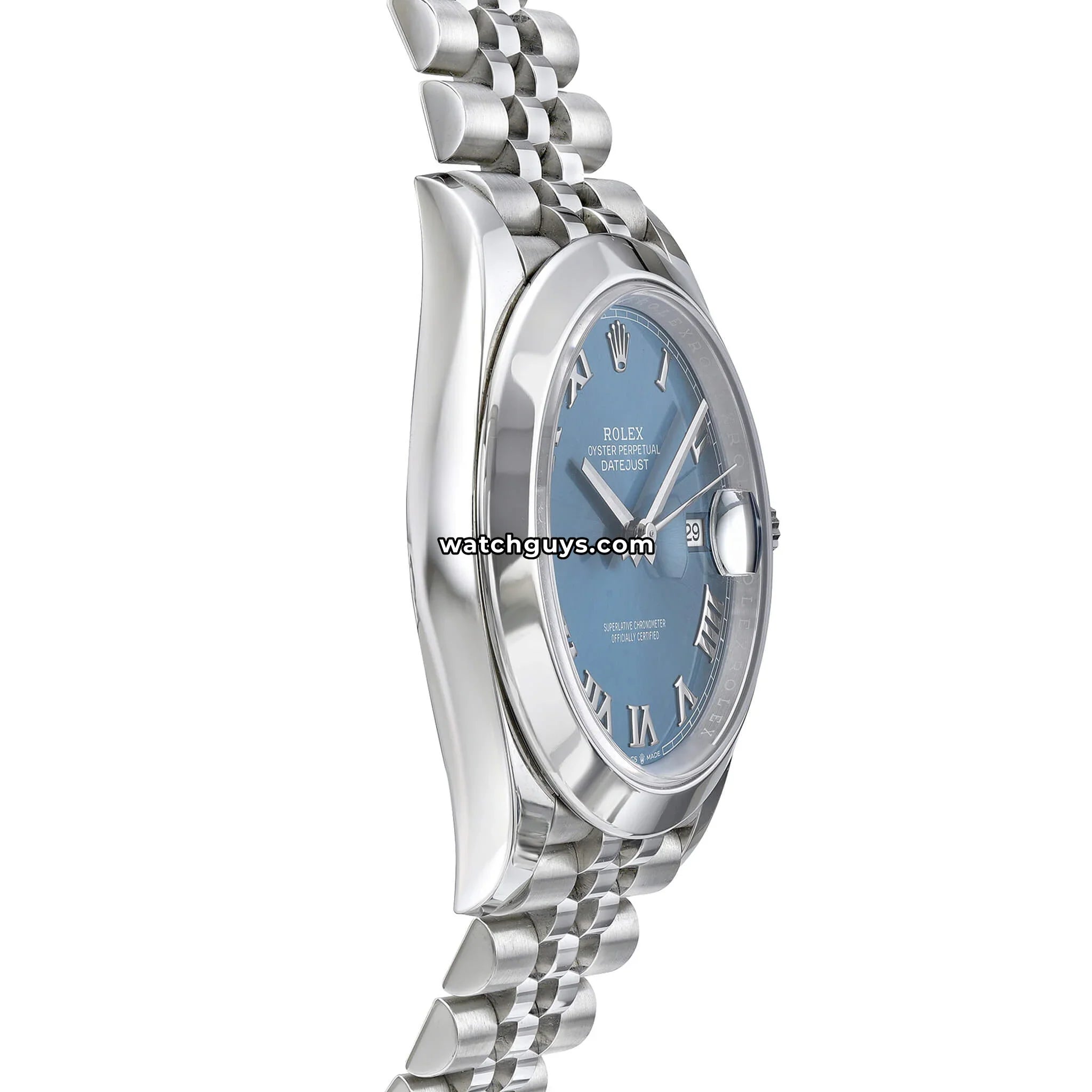 Rolex Datejust 126300 Azzurro Blue Jubilee