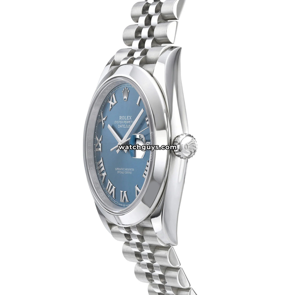 Rolex Datejust 126300 Azzurro Blue Jubilee
