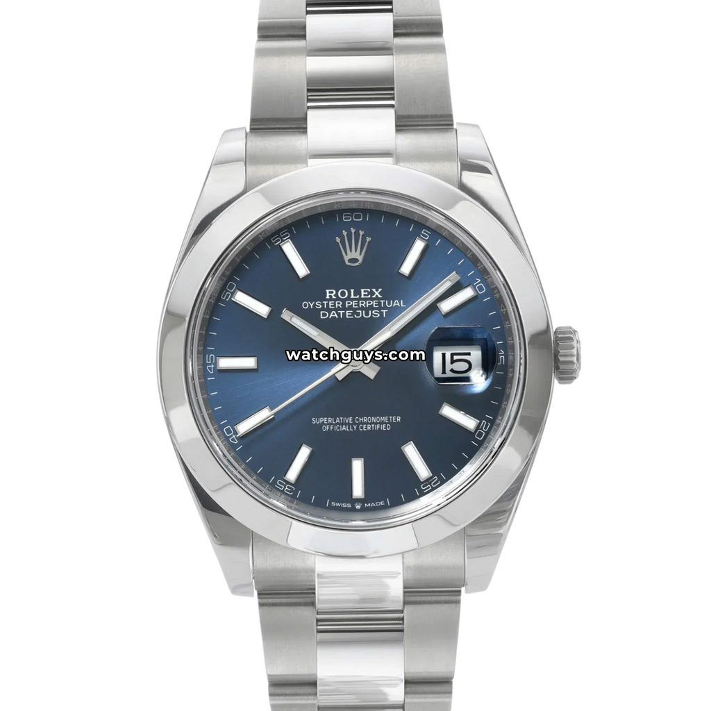Rolex Datejust 126300 Blue Oyster