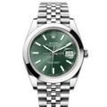 Rolex Datejust 126300 Green Index Jubilee