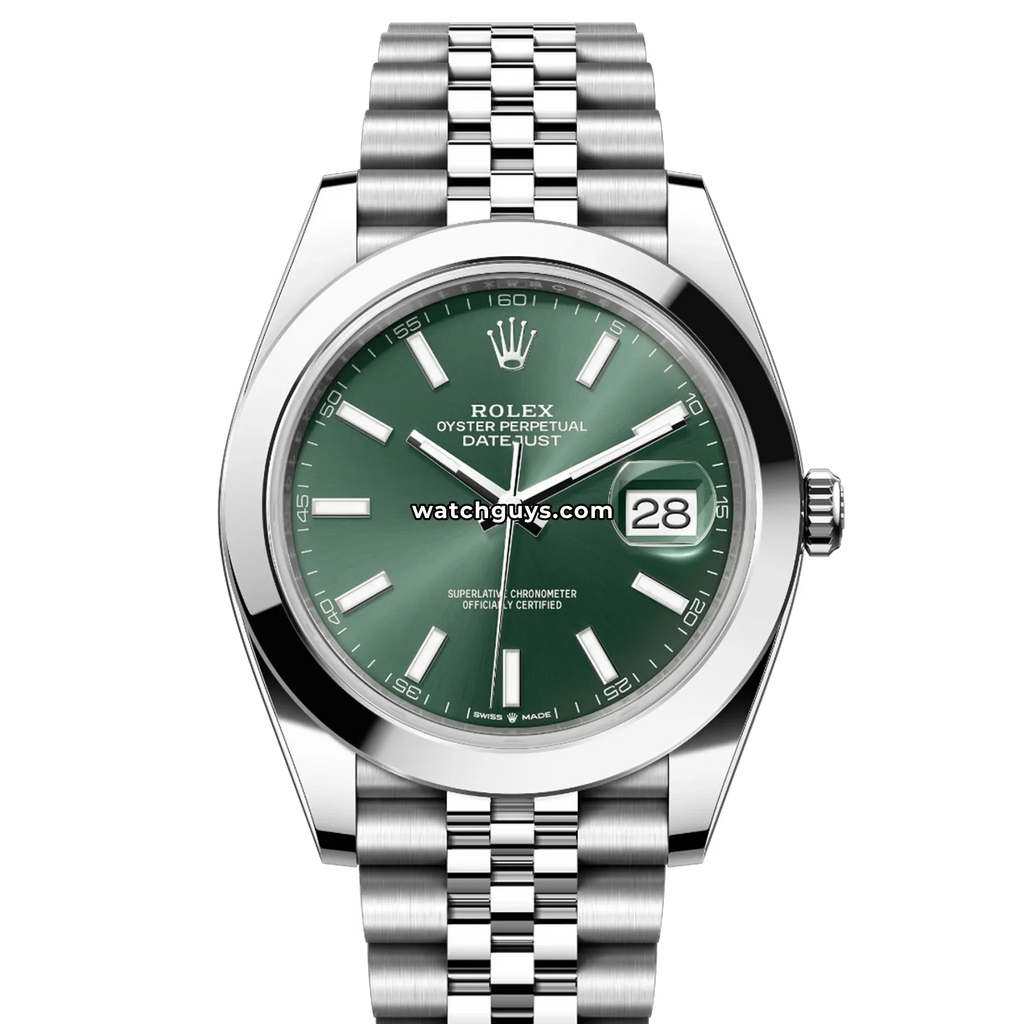 Rolex Datejust 126300 Green Jubilee