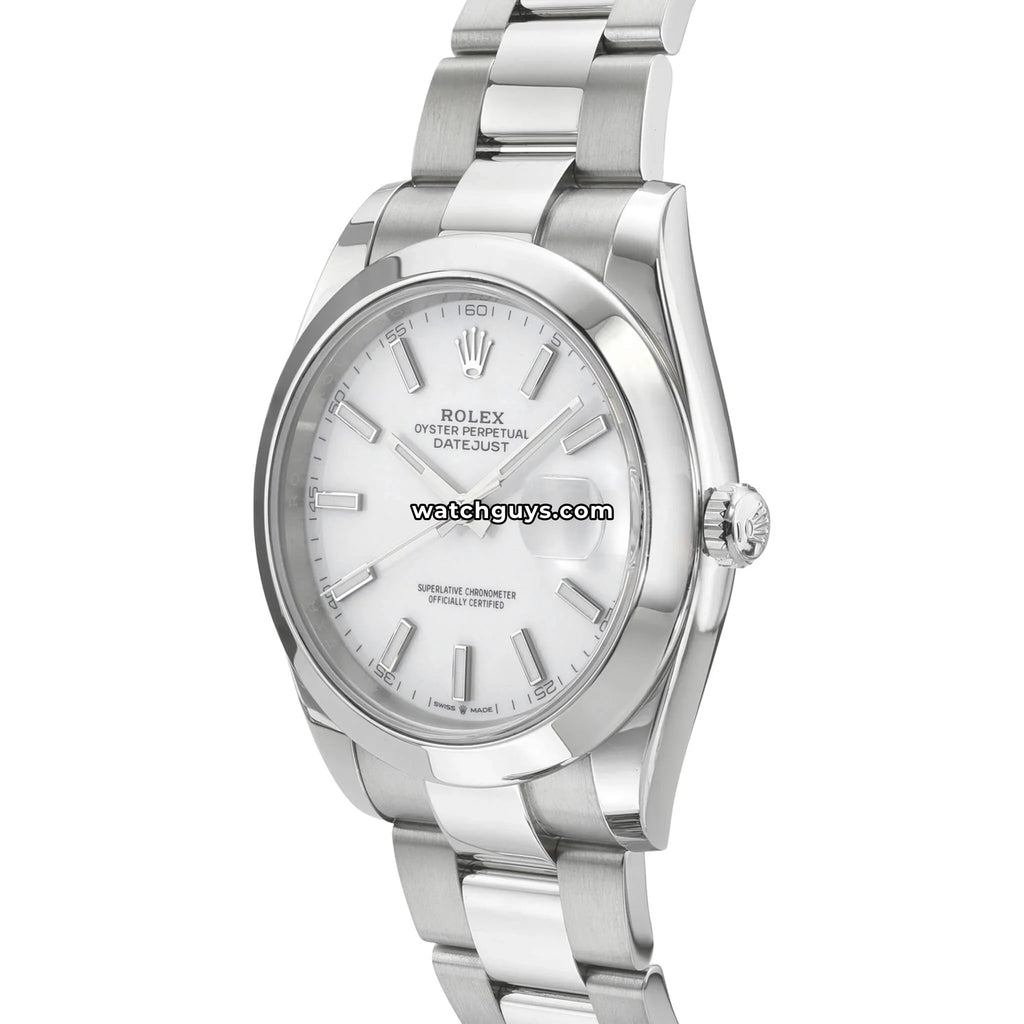 Rolex Datejust 126300 White
