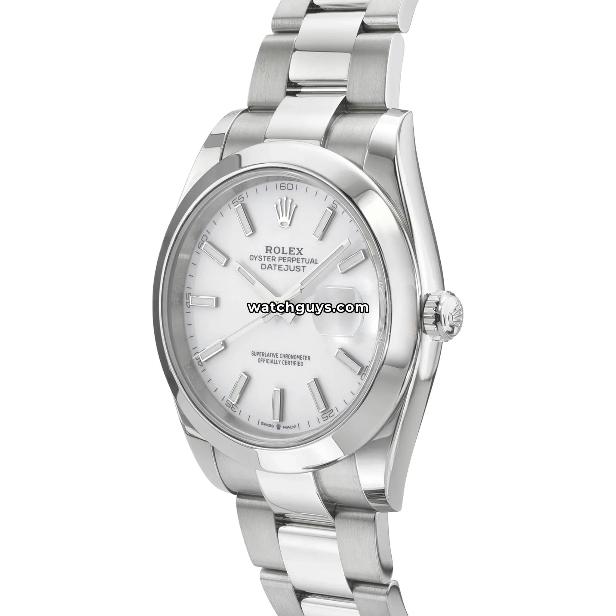 Rolex Datejust 126300 White