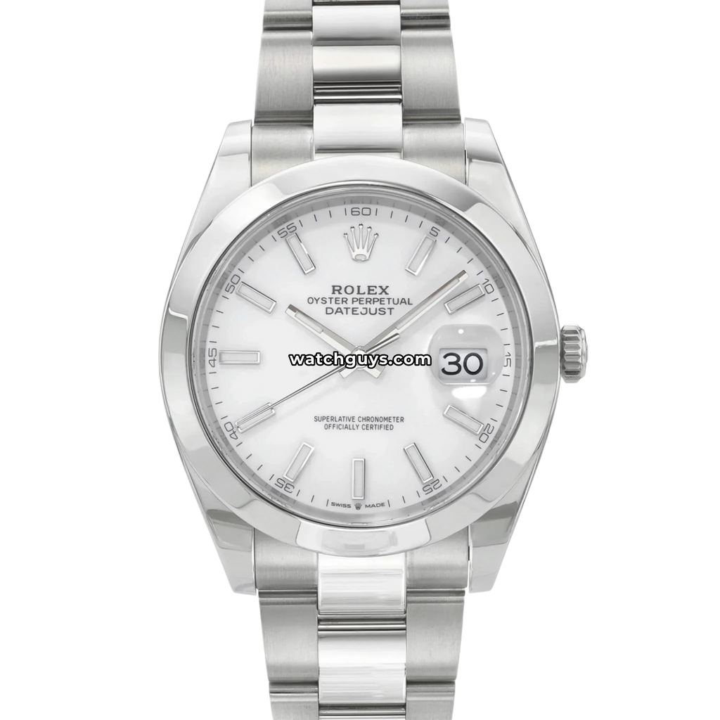 Rolex Datejust 126300 White Index
