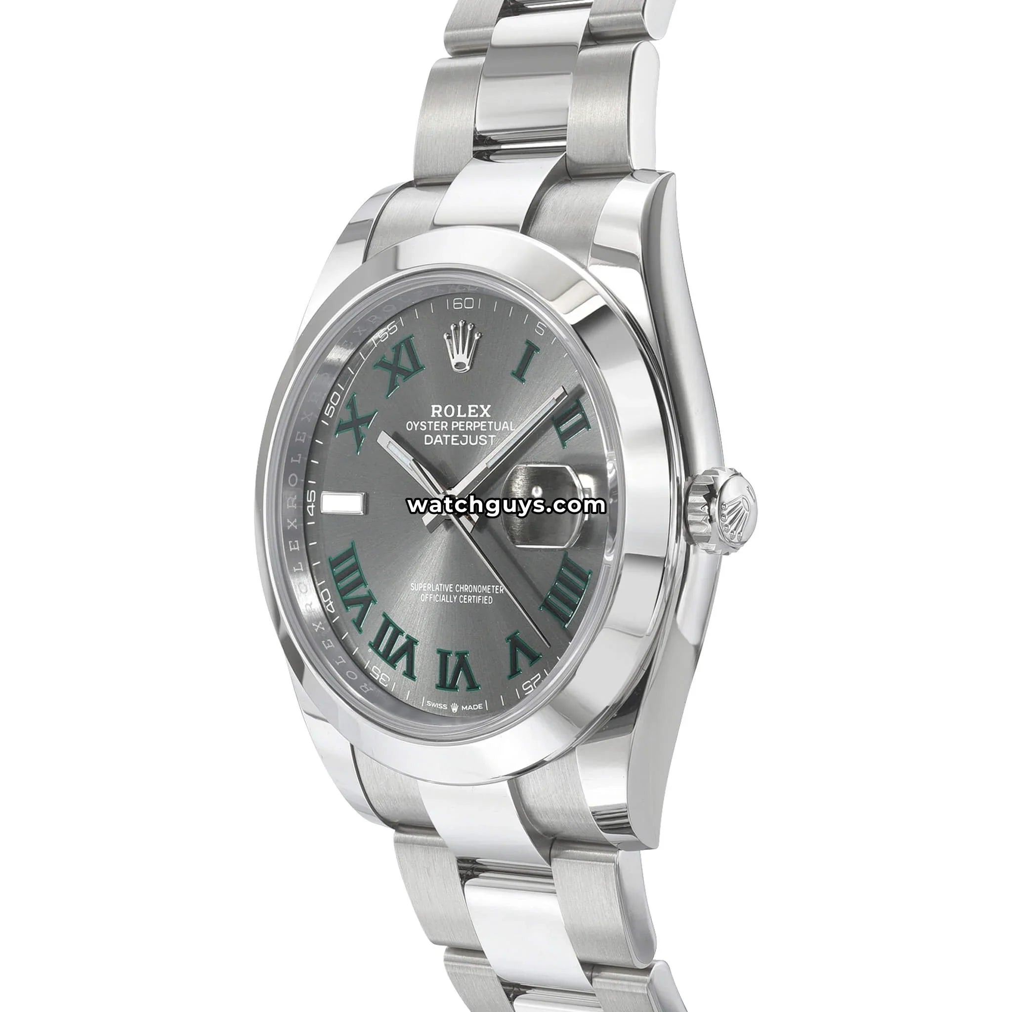 Rolex Datejust 126300 Wimbledon Oyster