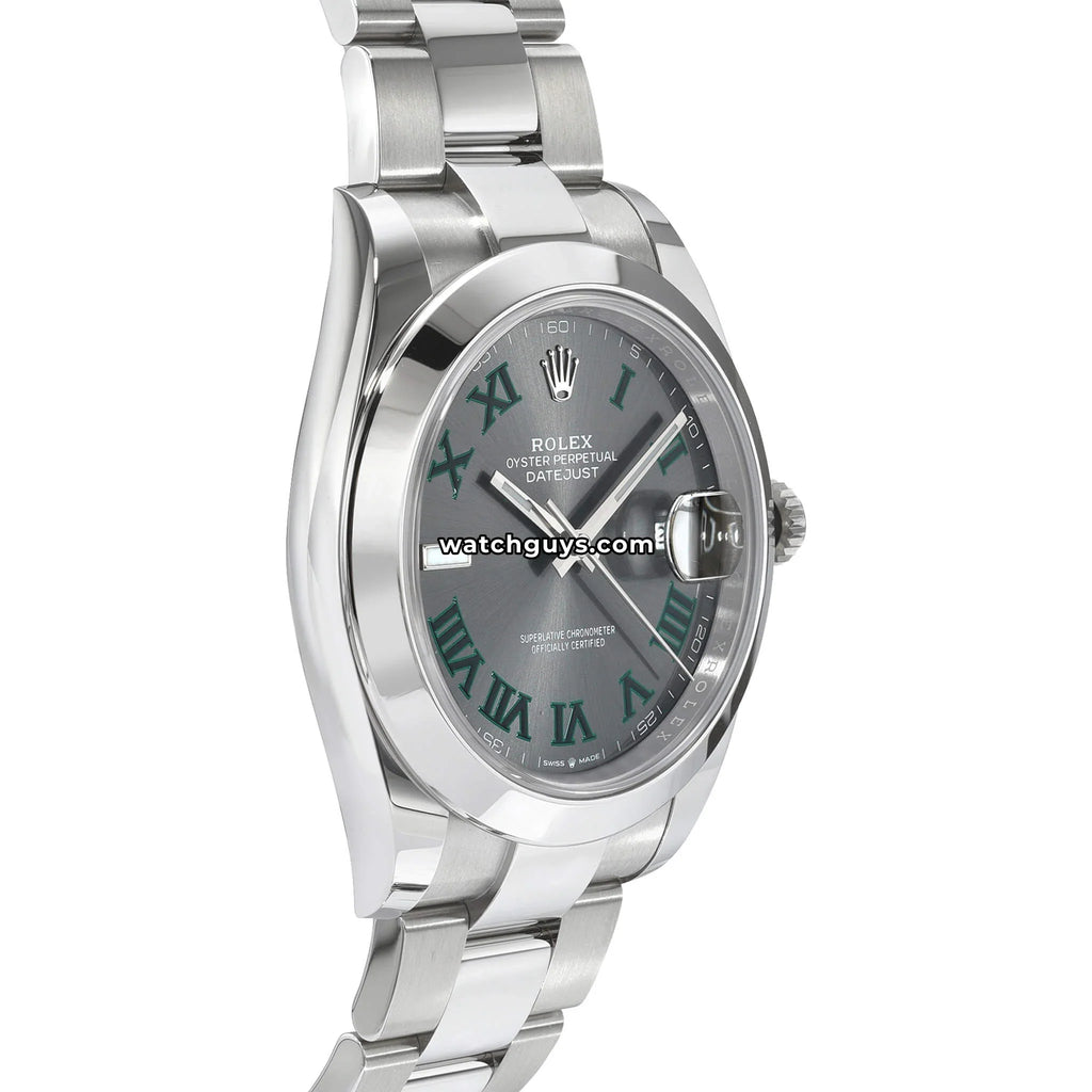 Rolex Datejust 126300 Wimbledon Oyster