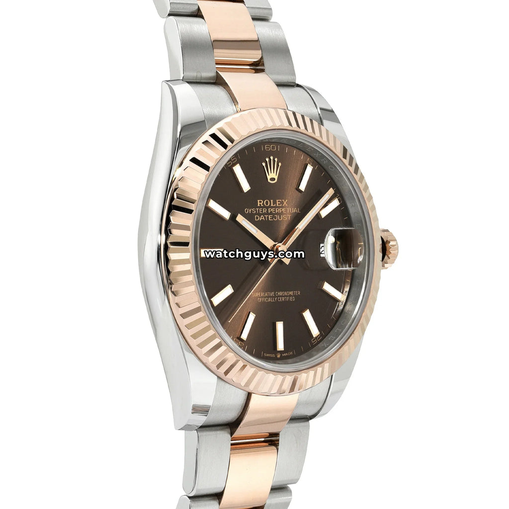 Rolex Datejust 126331 Chocolate Index