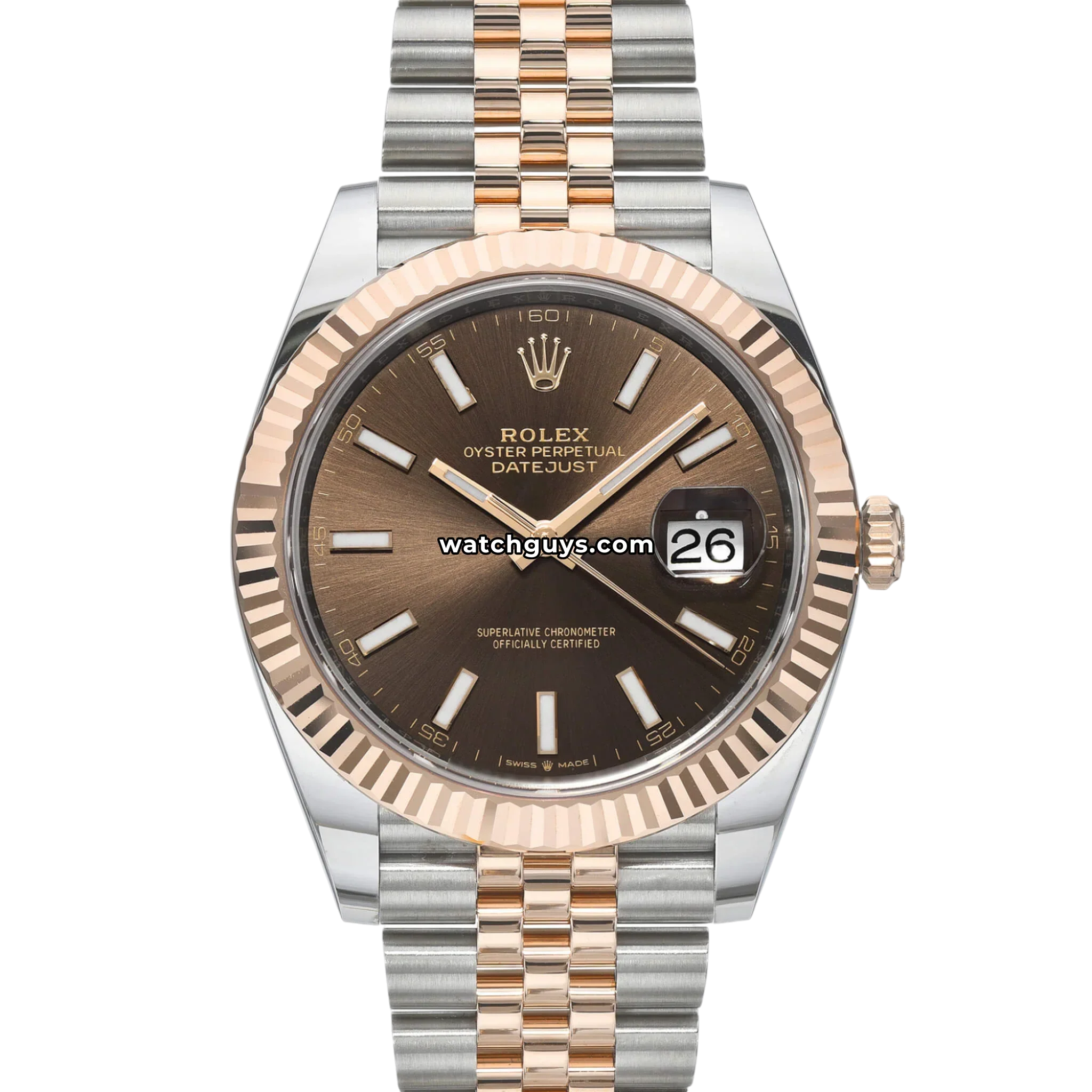 Rolex Datejust 126331 Chocolate Index