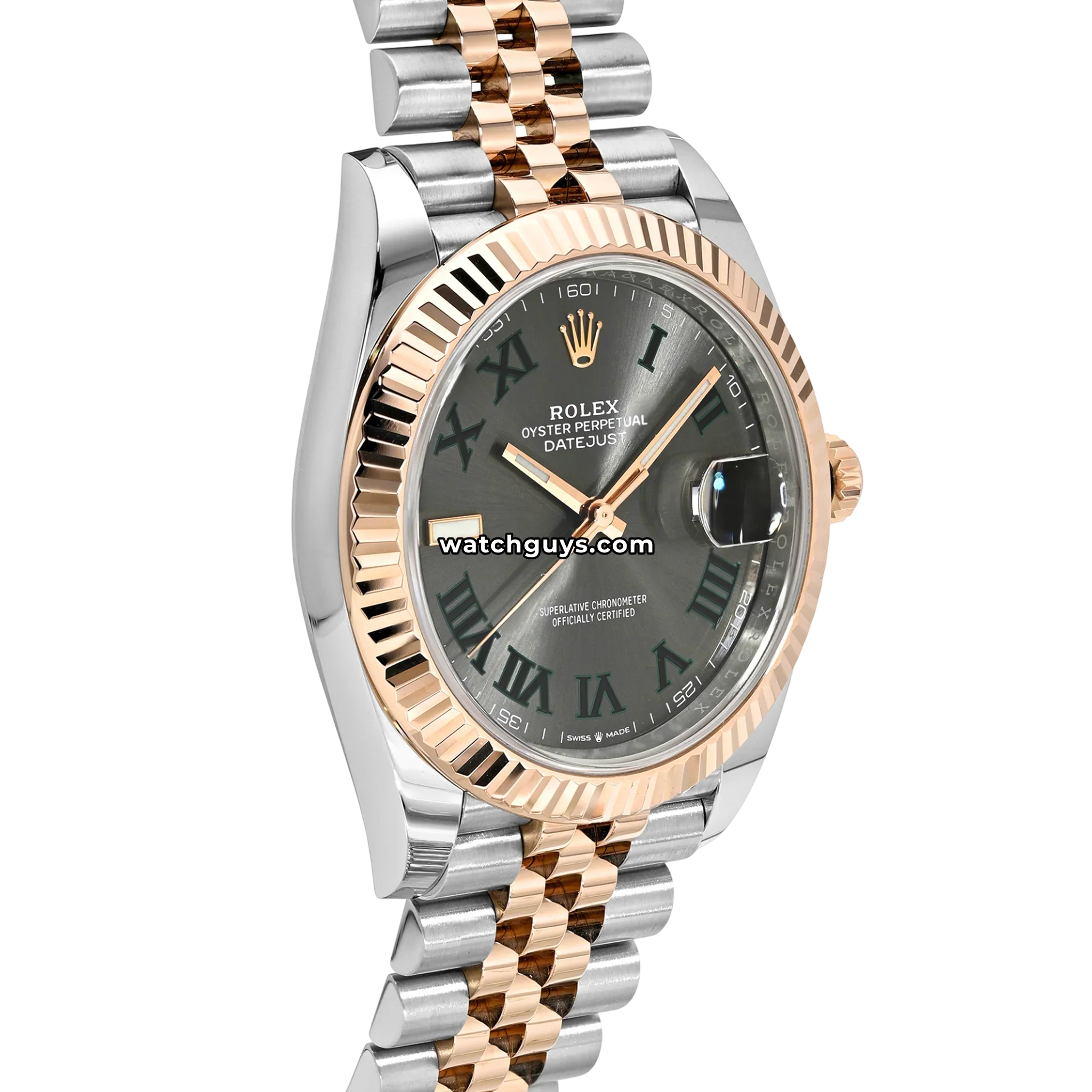 Rolex Datejust 126331 Wimbledon Two Tone Jubilee