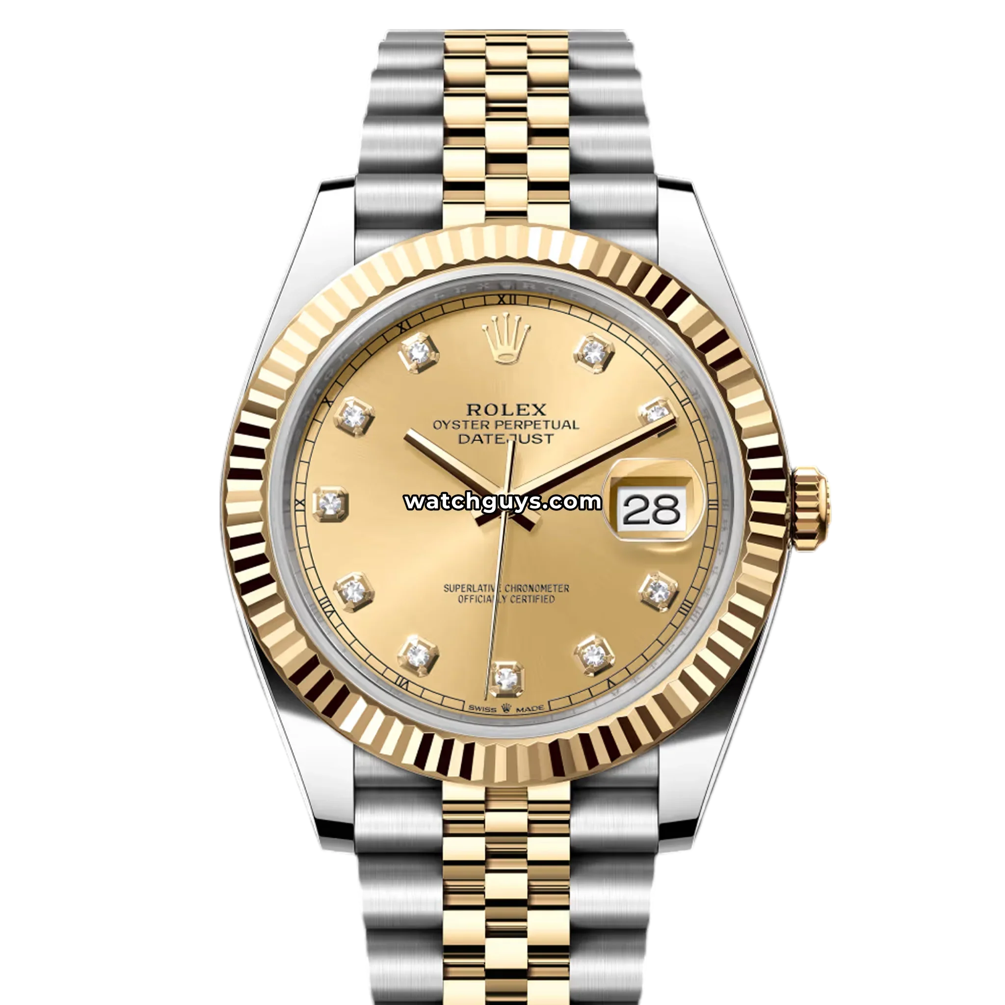 Rolex Datejust 126333 Champagne Diamond Jubilee