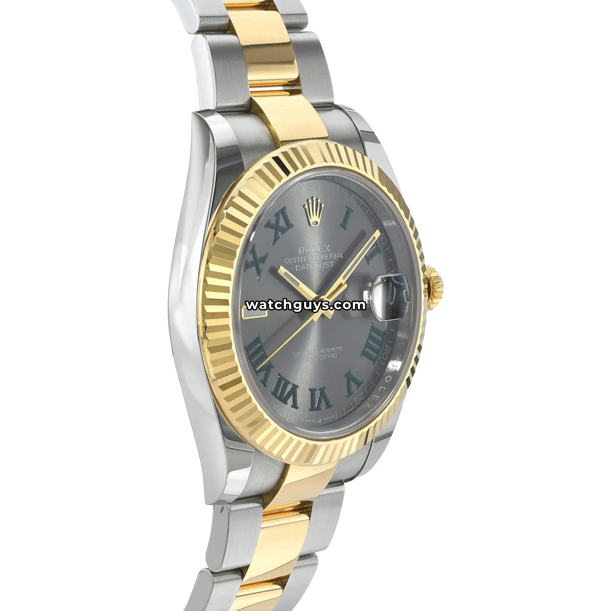 Rolex Datejust 126333 Wimbledon Oyster