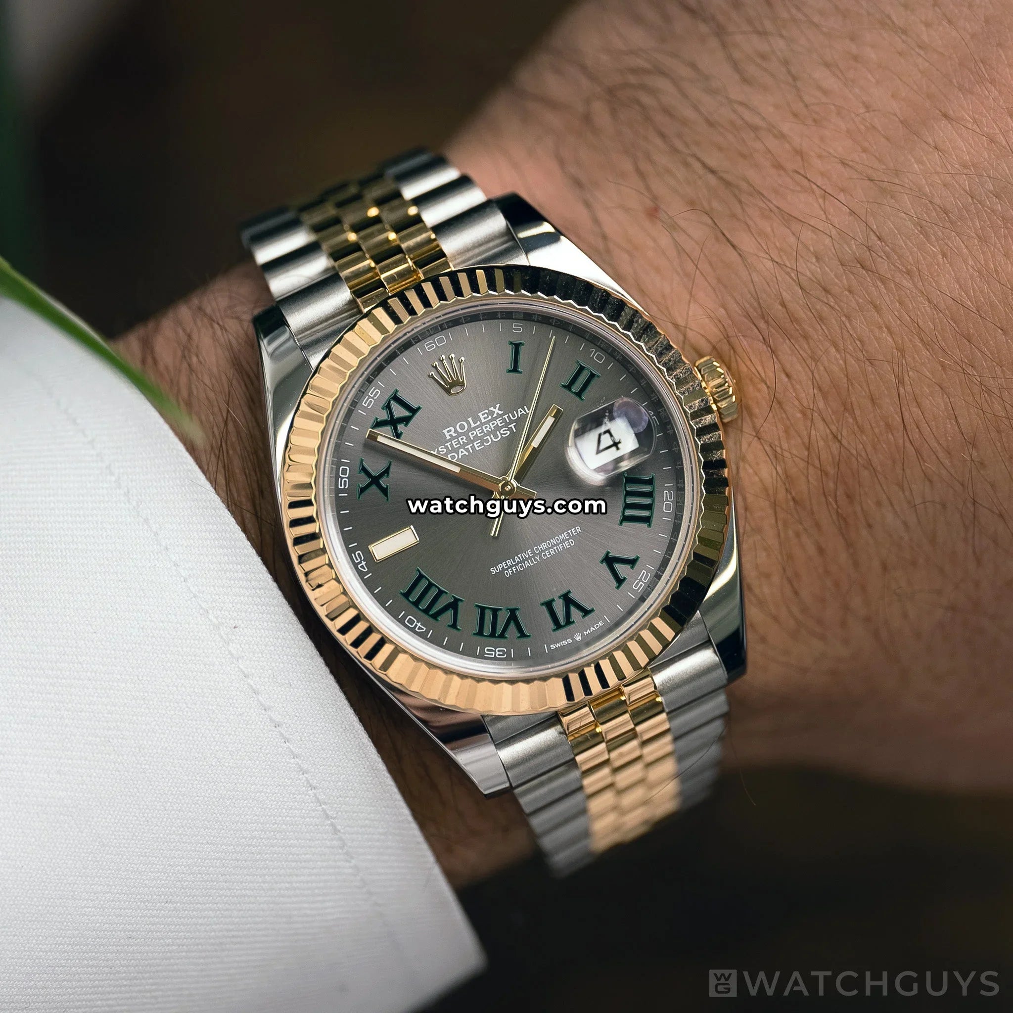 Rolex Datejust 126333 Wimbledon