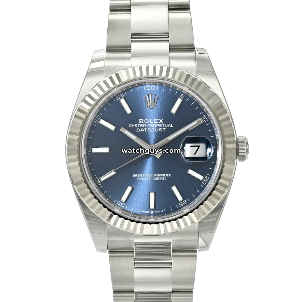 Rolex Datejust 126334 Blue Index Oyster