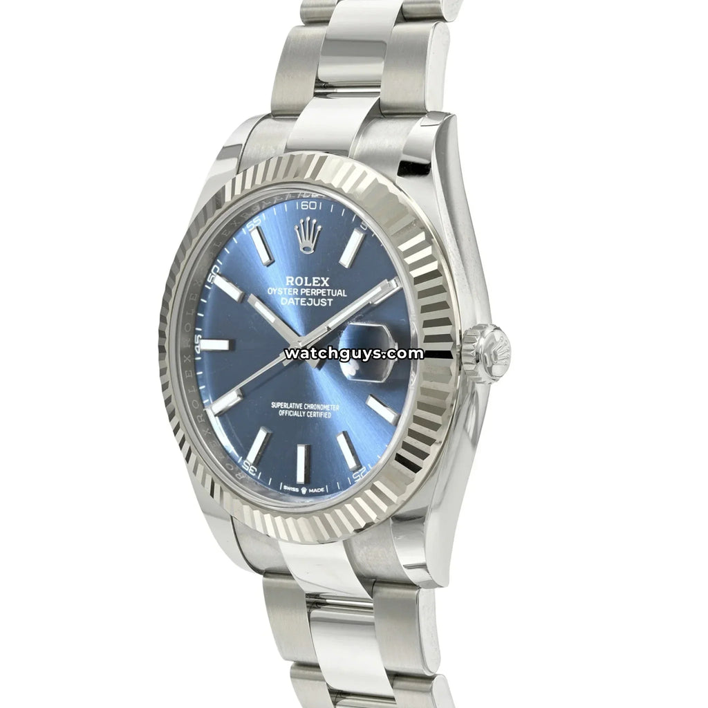 Rolex Datejust 126334 Blue Index Oyster