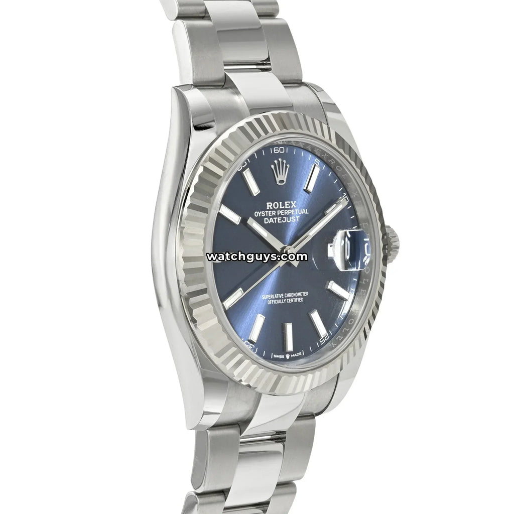 Rolex Datejust 126334 Blue Index Oyster
