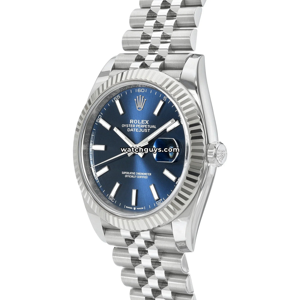Rolex Datejust 126334 Blue Index Jubilee