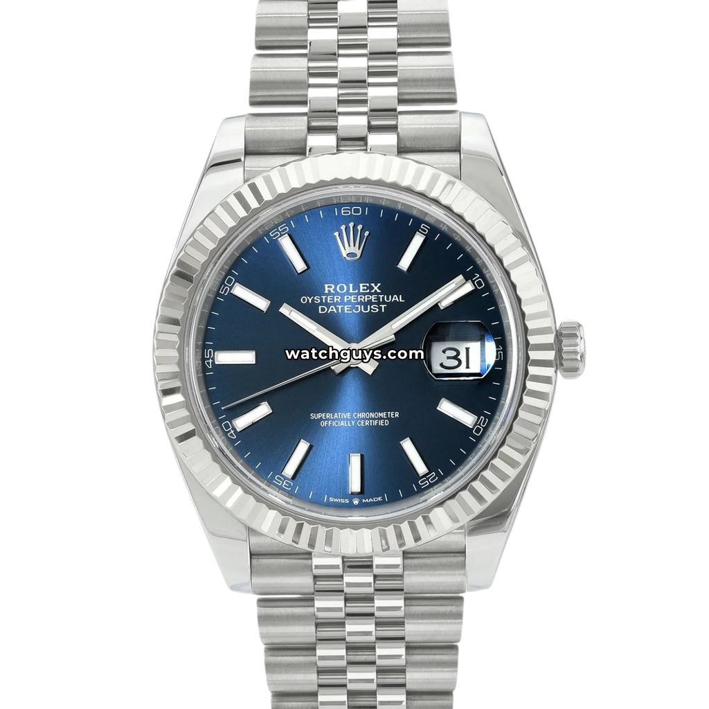Rolex Datejust 126334 Blue Stainless Steel