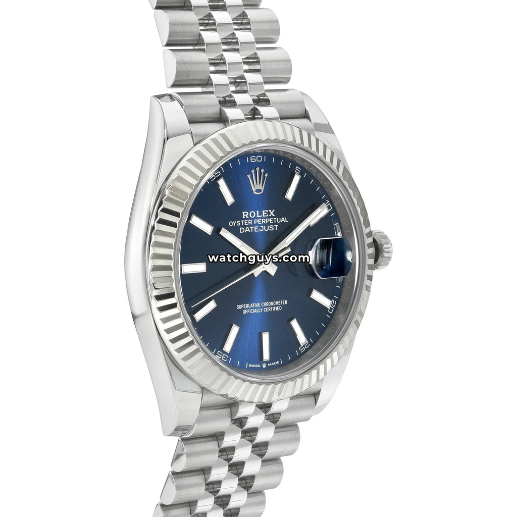 Rolex Datejust 126334 Blue Index Jubilee